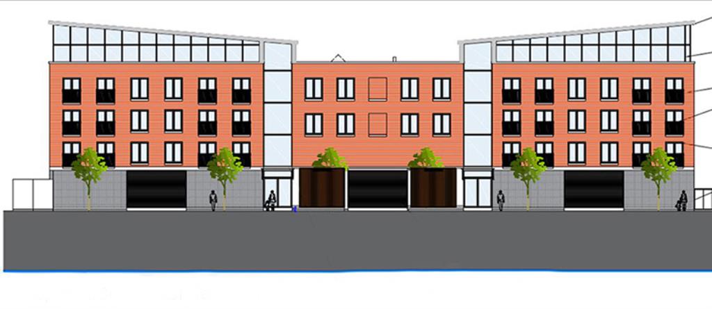 Lot: 79 - OUTLINE PERMISSION FOR MIXED DEVELOPMENT - Proposed south-east elevation